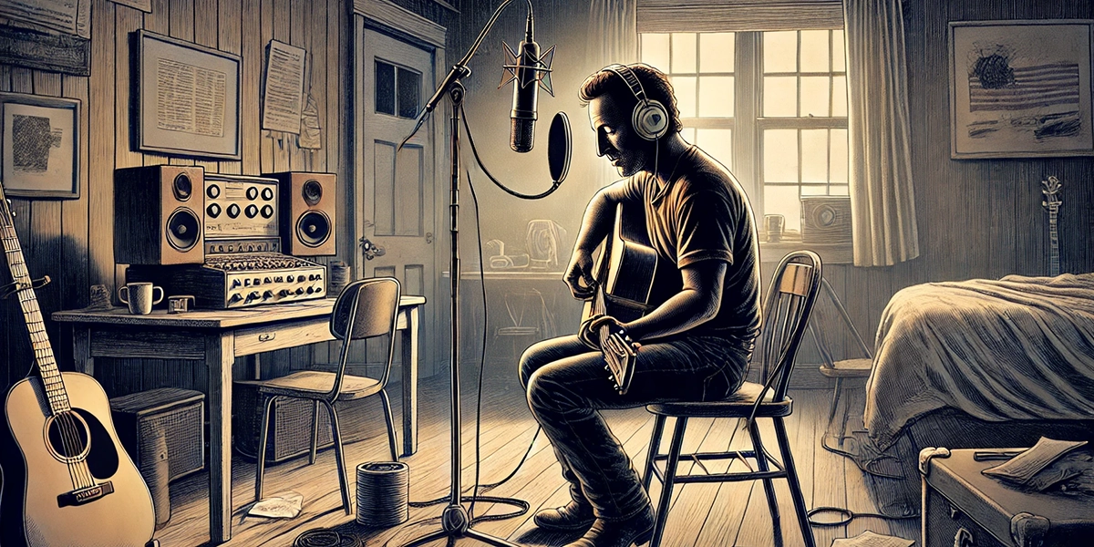 Sådan indspillede Bruce Springsteen ‘Nebraska’ i et hjemmestudie