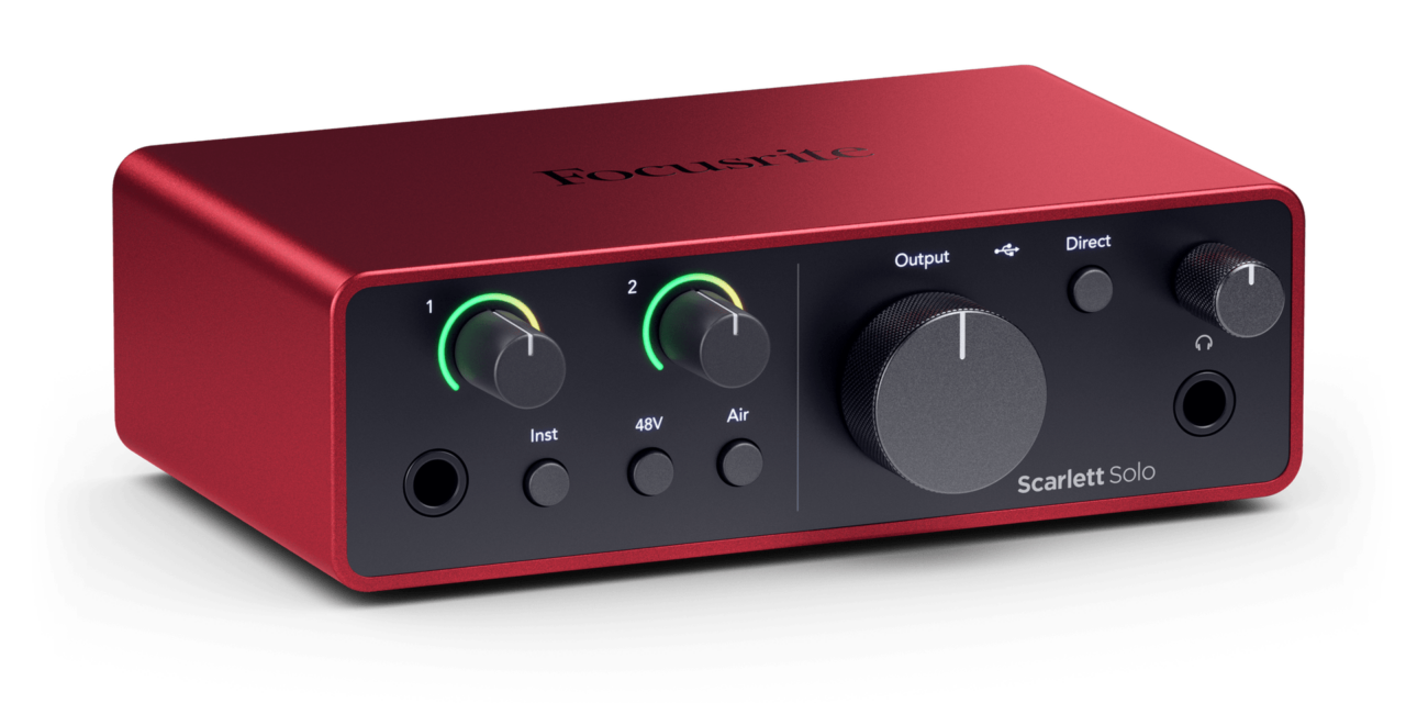 Focusrite Scarlett Solo 4th Generation