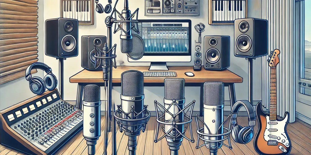 Hvad er den bedste mikrofon til indspilning af sang i hjemmestudiet?