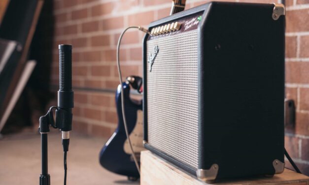Sådan optager du med elektrisk guitar og guitarforstærker