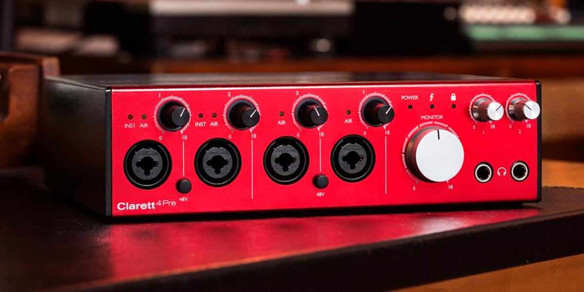 Focusrite Clarett 4Pre