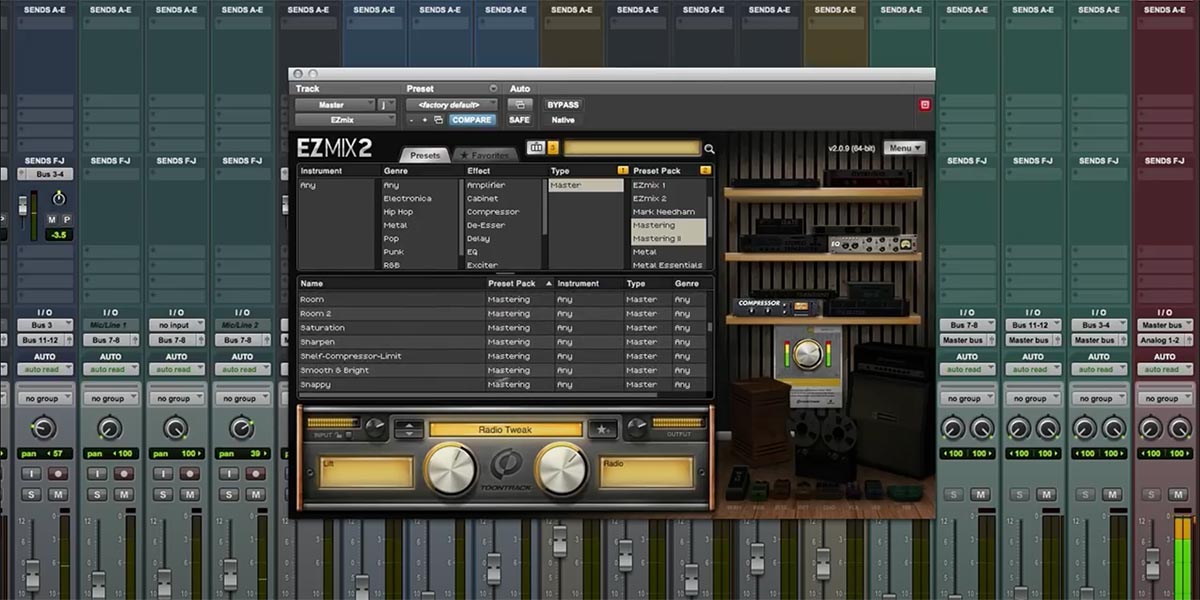 Sådan mixer du dine sange med ToonTrack’s EZmix