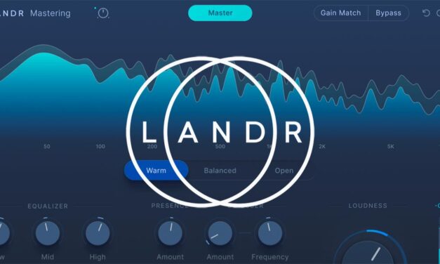 LANDR Online Mastering