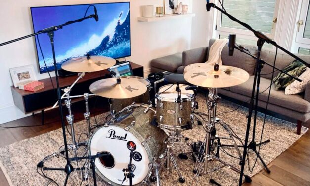 Sådan optager du trommer i hjemmestudiet